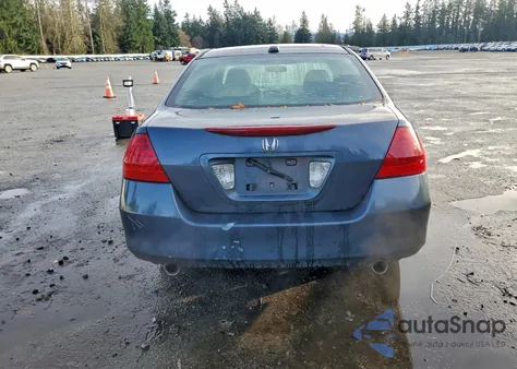 2006 Honda Accord Ex из США, поврежденный, VIN 1HGCM66556A072470